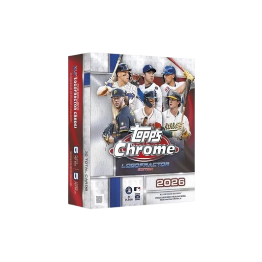 2026 Topps Chrome Baseball Logofractor Edition Box