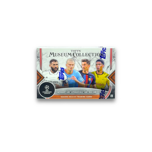 2022-23 Topps Uefa Champions League Museum Collection Soccer Box