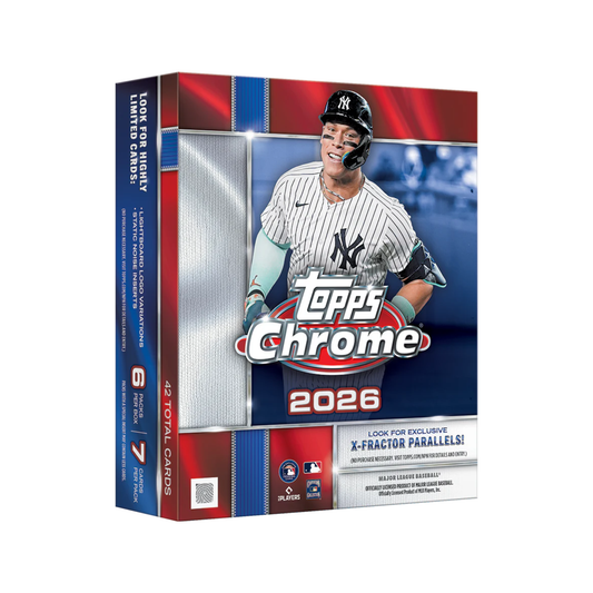 2026 Topps Chrome Baseball Mega 20-Box Case