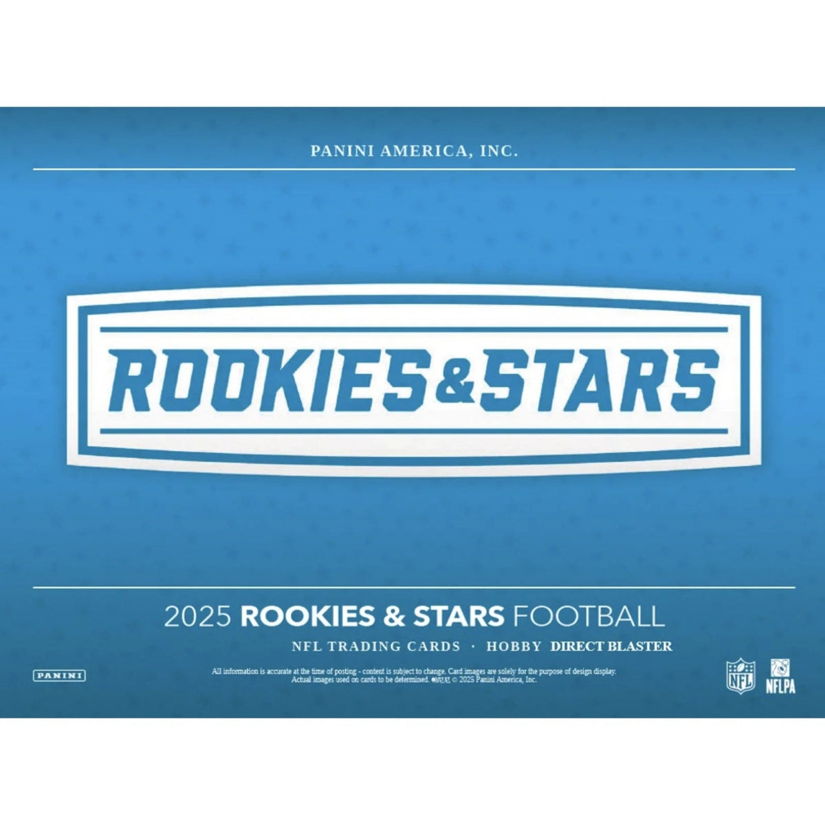 2025 Panini Rookies And Stars Football Blaster Box 20 Box Case