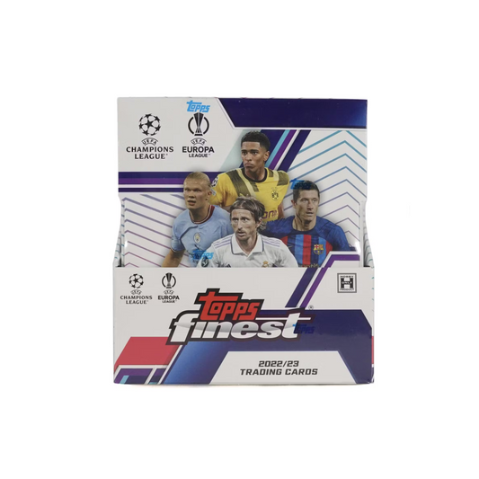 2022-23 Topps Finest Uefa Club Competitions Soccer Hobby Box