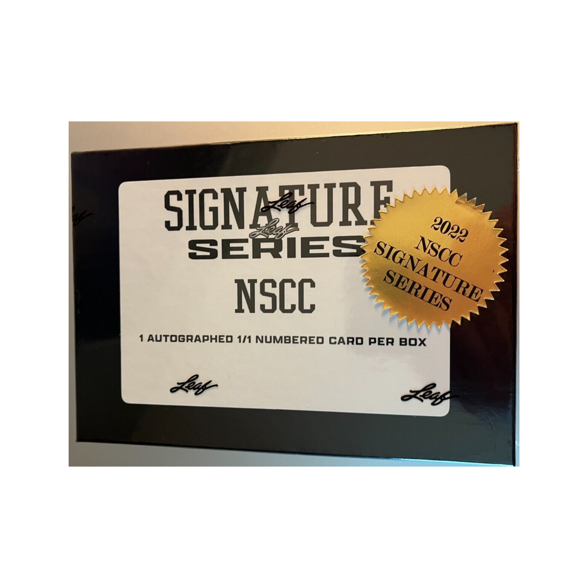 2022 Leaf Nscc Signature Series 1/1 Box