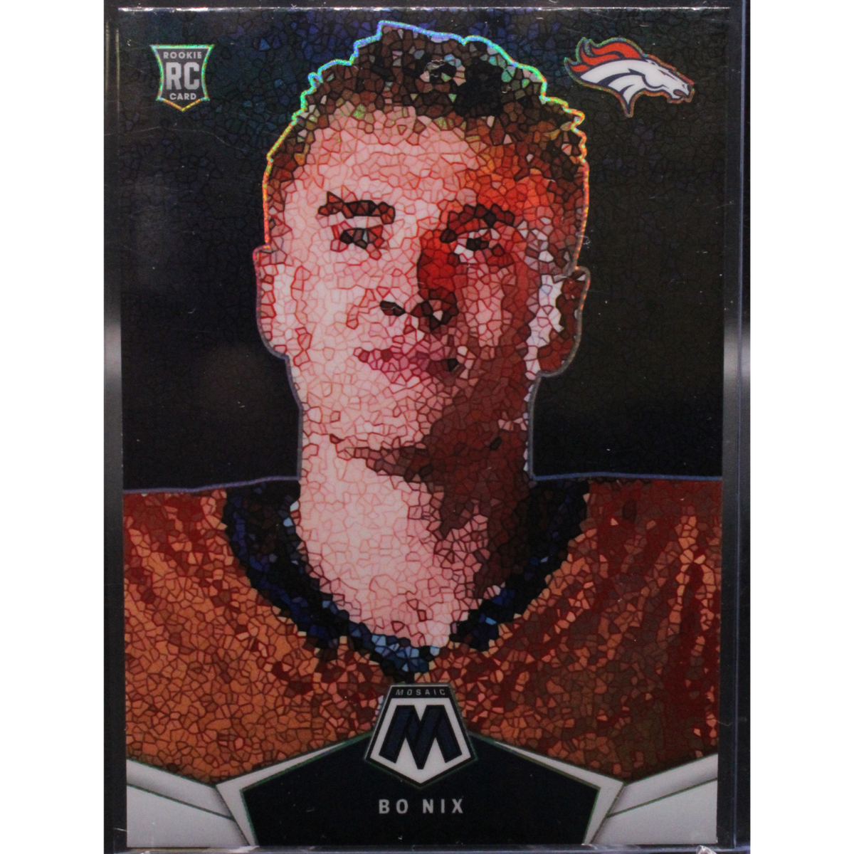 2024 Panini Mosaic Football - Bo Nix Mm-Bnx - Micro Mosaic