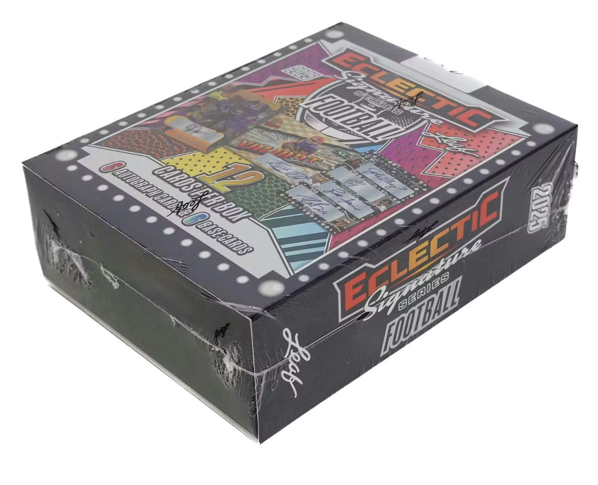 2025 Leaf Eclectic Signature Series Football Hobby Box