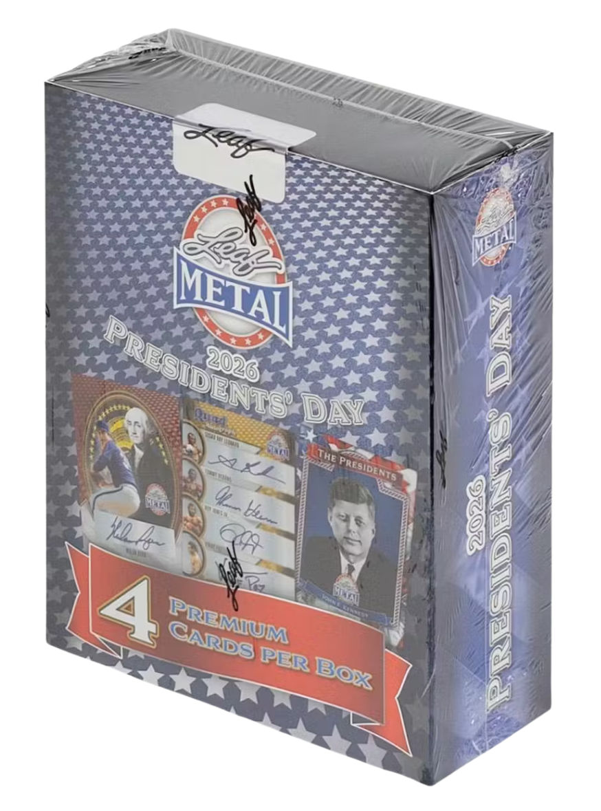 2026 Leaf Metal Presidents' Day Hobby Box