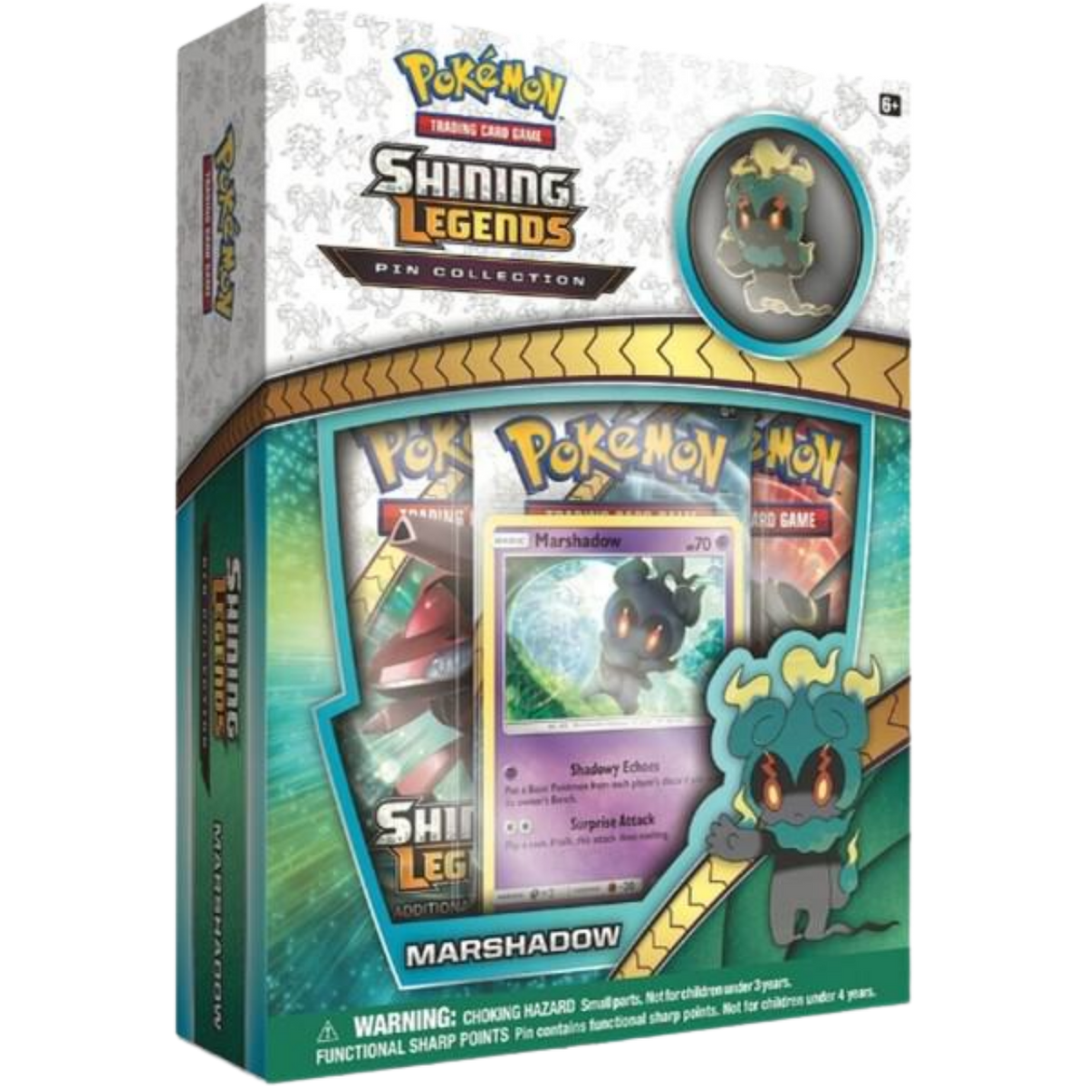 Pokemon TCG Shining Legends Pin Collection: Marshadow