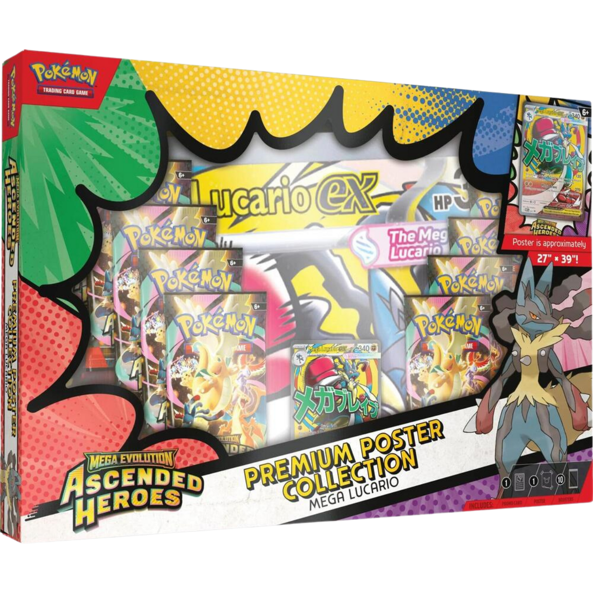 Pokemon Mega Evolution - Ascended Heroes Premium Poster Collection