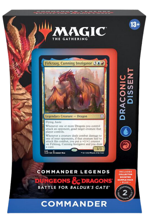 Commander Legends: Battle For Baldur's Gate - Draconic Dissent Commander Deck