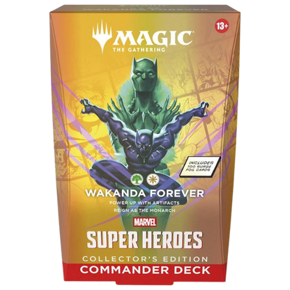 Magic: The Gathering Marvel Super Heroes Commander Decks - Collector's Edition