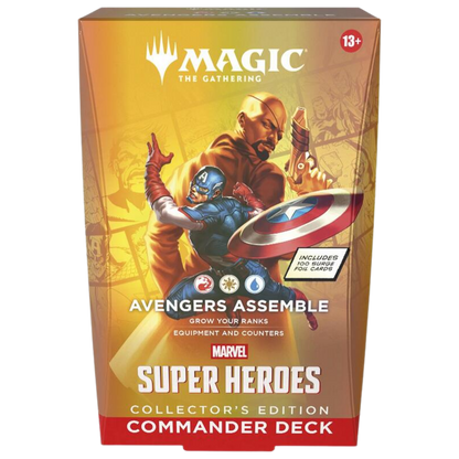 Magic: The Gathering Marvel Super Heroes Commander Decks - Collector's Edition