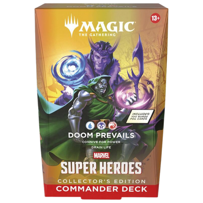 Magic: The Gathering Marvel Super Heroes Commander Decks - Collector's Edition