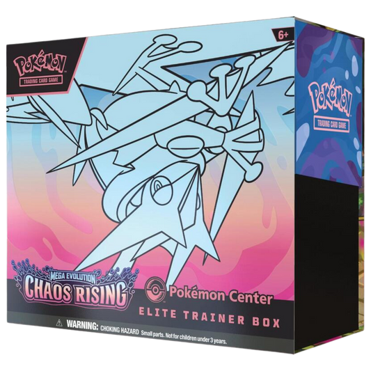 Pokemon Mega Evolution - Chaos Rising Pokemon Center Elite Trainer Box