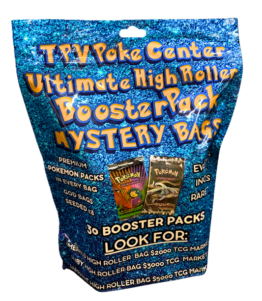 Pokemon Tpvpoke Ultimate High Roller Mastery Bag - Includes 30 Packs