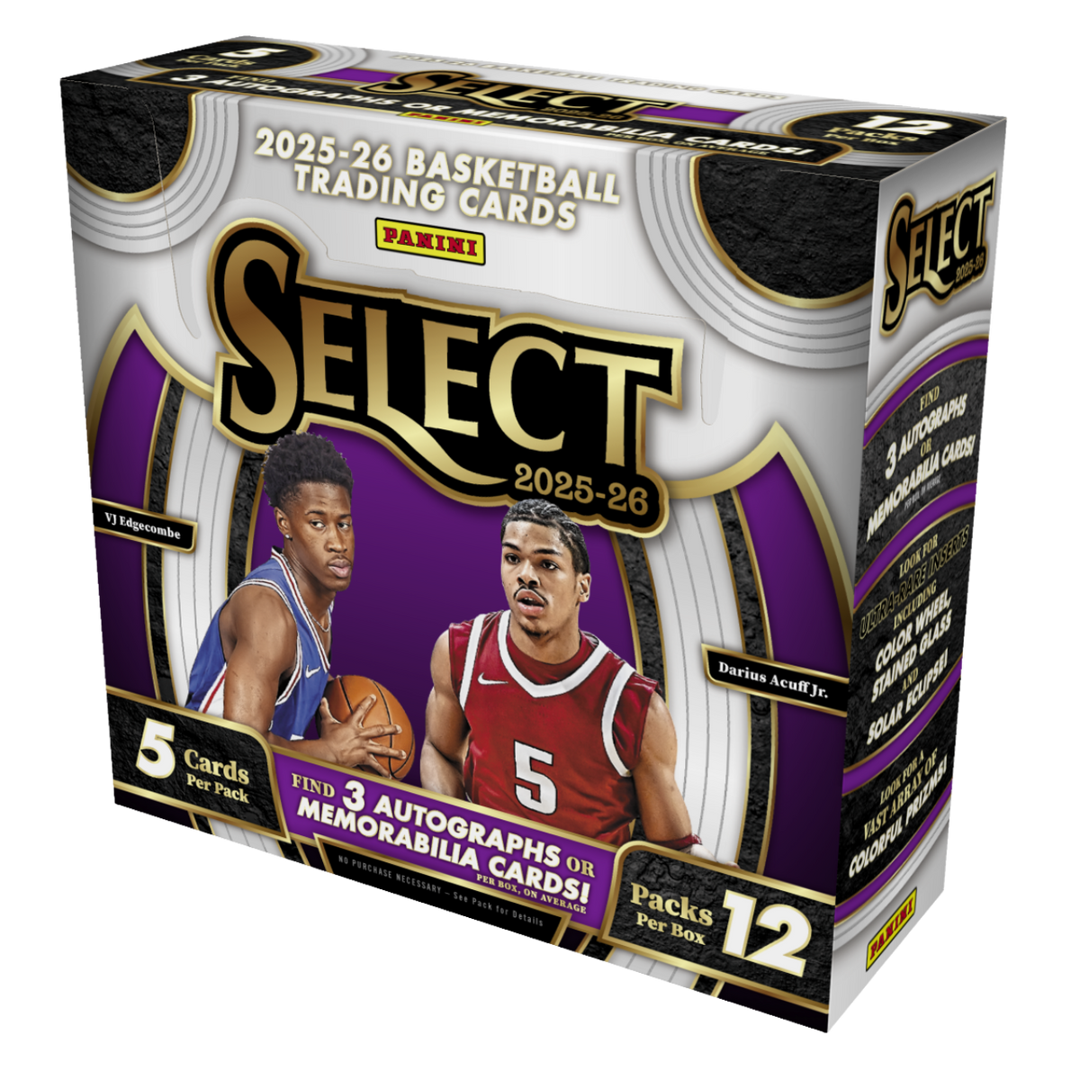 2025-26 Panini Select Basketball Hobby Box