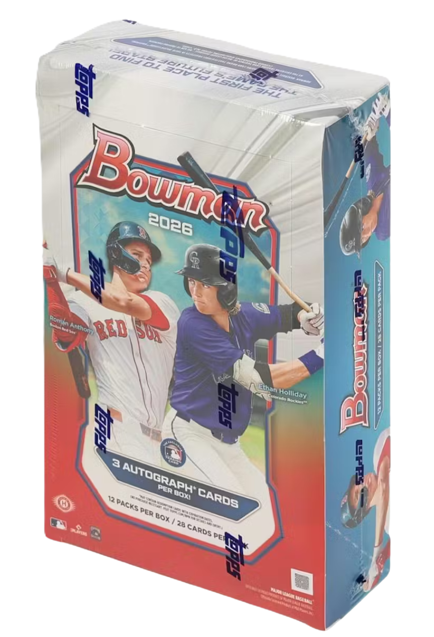 2026 Bowman Baseball Hobby Jumbo Box