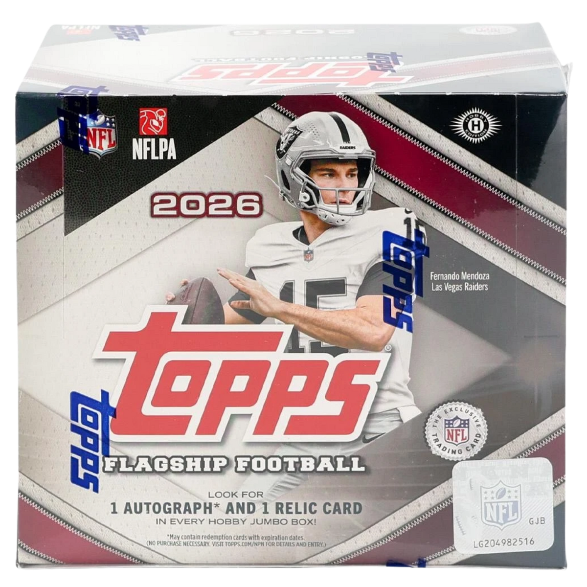 2026 Topps Flagship Football Hobby Jumbo Box