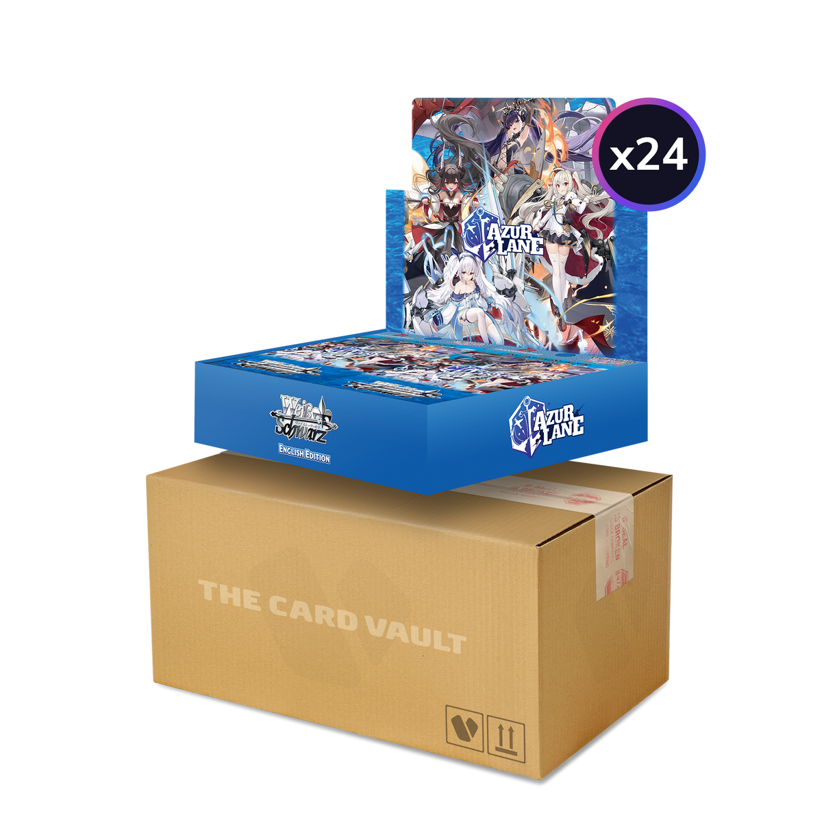 Weiss Schwarz - Azur Lane Vol. 2 - Display Case (24X Booster Boxes) (Reprint)
