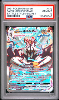 Rapid Strike Urshifu Vmax 170/163 Battle Styles - 2021 Pokemon - PSA 10