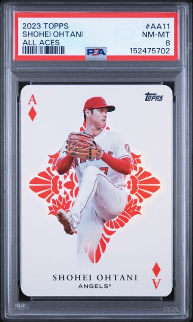 Shohei Ohtani 2023 Topps All Aces PSA 8