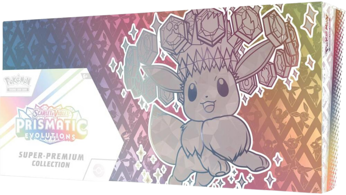 2025 Pokemon Prismatic Evolutions Super Premium Collection Sv