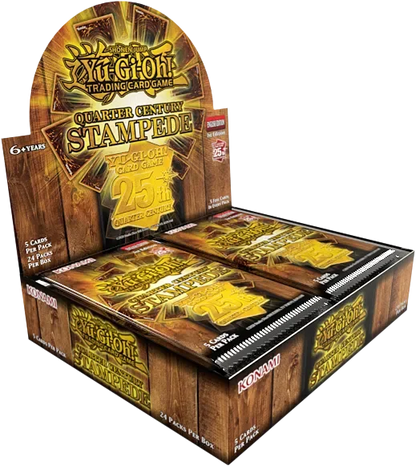 Yu-Gi-Oh! - Quarter Century Stampede - Display Case (12x Booster Boxes)