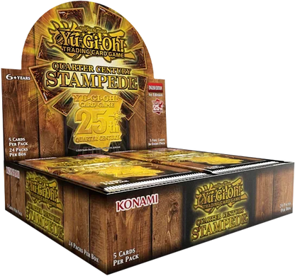 Yu-Gi-Oh! - Quarter Century Stampede - Display Case (12x Booster Boxes)