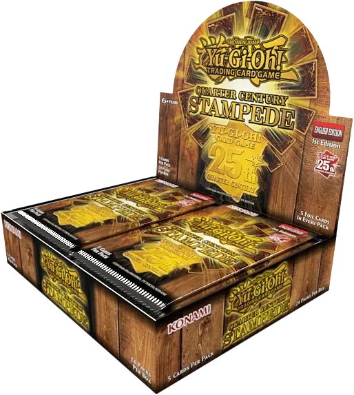 Yu-Gi-Oh! - Quarter Century Stampede - Display Case (12x Booster Boxes)