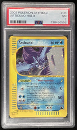 2003 Pokemon Skyridge #H3/H32 Articuno Holo PSA 7