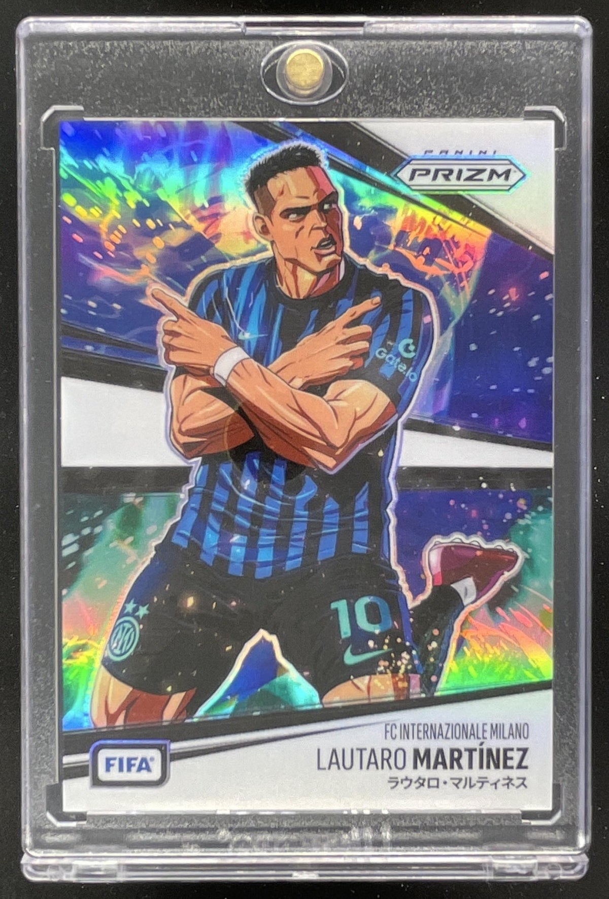 2025-26 Panini Prizm FIFA Manga #10 Lautaro Martinez SSP