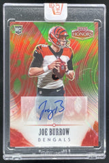 2020 Panini Honors Signatures Green #14 Joe Burrow RC Auto /10