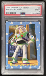 1995 Skybox Toy Story #32 Buzz Lightyear PSA 9