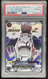 2025 One Piece The Best Vol. 2 #OP09-096 My Era...Begins!! PSA 10