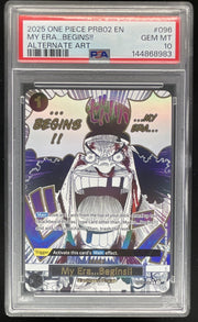 2025 One Piece The Best Vol. 2 #OP09-096 My Era...Begins!! PSA 10