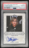 2017 Leaf Pop Century In Memoriam Autographs #CF1 Carrie Fisher PSA 8