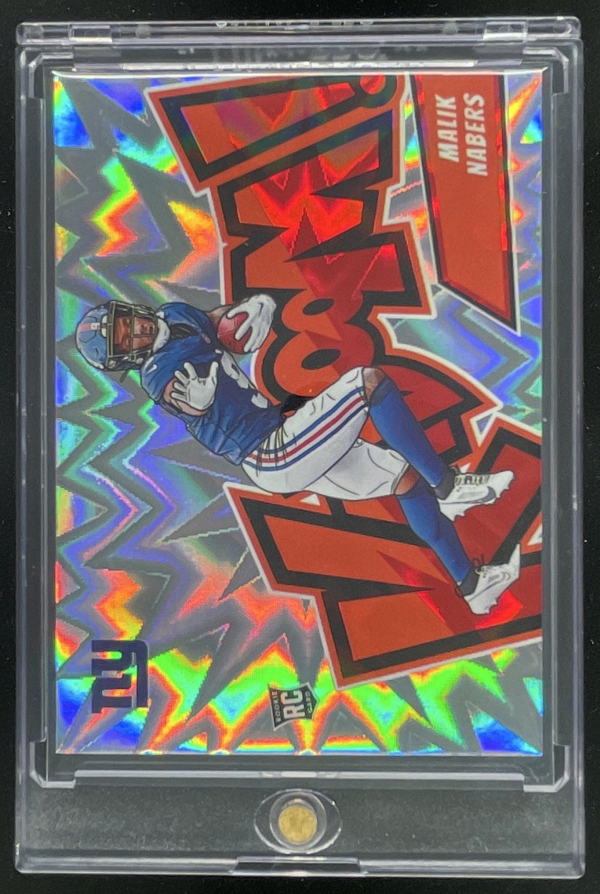 2024 Panini Absolute Kaboom Horizontal #6 Malik Nabers RC SSP