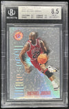 1995-96 Topps Stadium Club Warp Speed #WS1 Michael Jordan BGS 8.5
