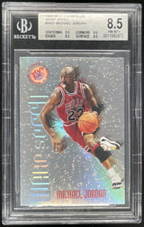 1995-96 Topps Stadium Club Warp Speed #WS1 Michael Jordan BGS 8.5