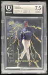 1997 Fleer Ultra Thunderclap #8 Ken Griffey Jr. BGS 7.5