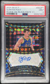 2024-25 Select Rookie Black Finite Prizm #RS-QPT Quinten Post Auto 1/1 PSA 9