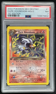 2002 Pokemon Neo Destiny 1st Edition #7/105 Dark Houndoom Holo PSA 7