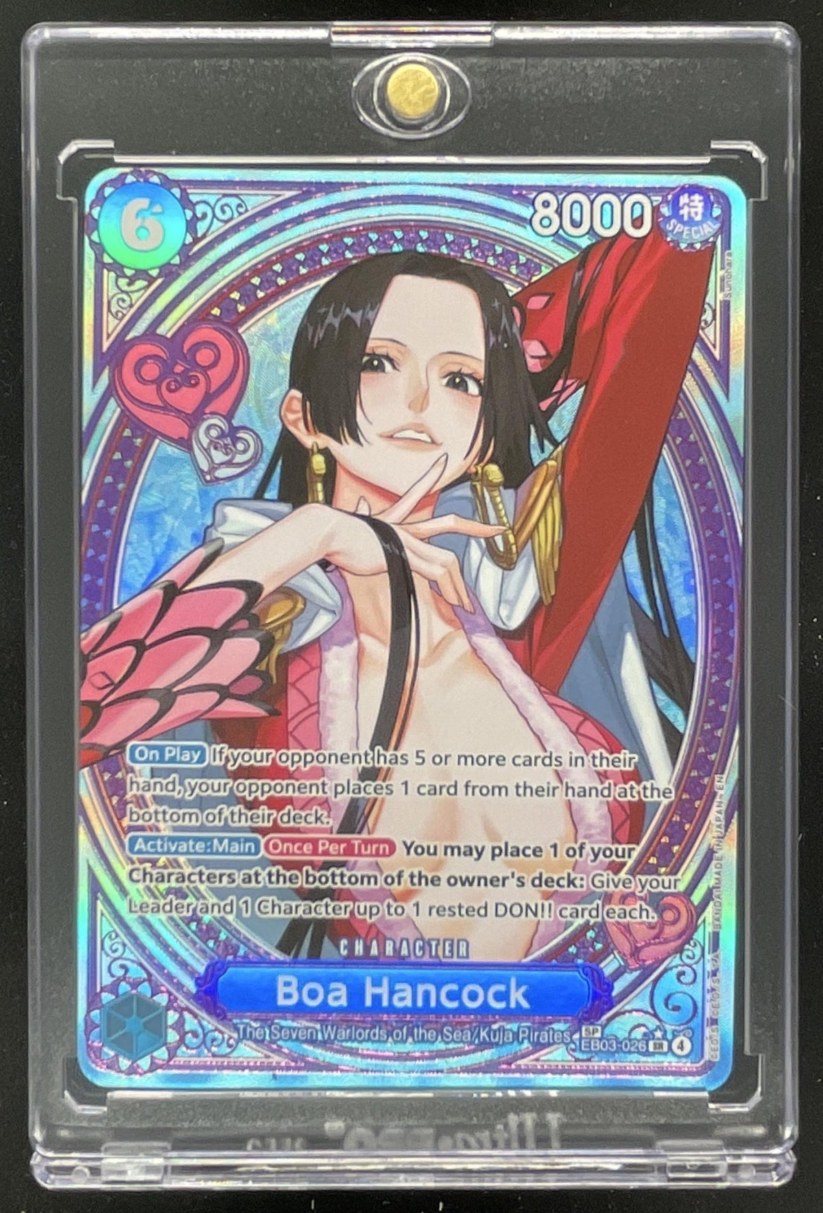2026 One Piece Heroines Edition #EB03-026 Boa Hancock