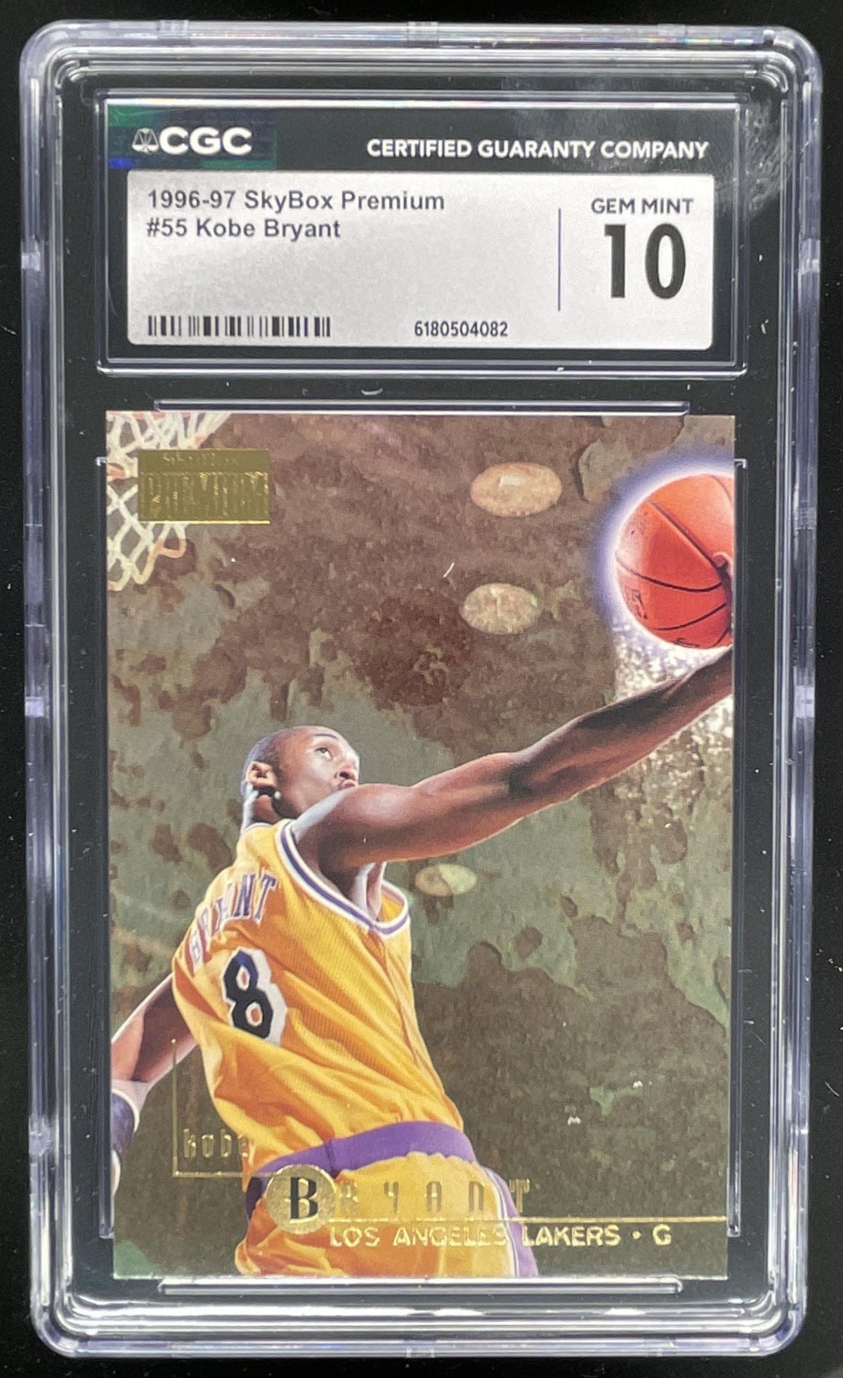 1996-97 Skybox Premium #55 Kobe Bryant RC CGC 10