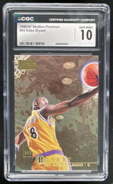 1996-97 Skybox Premium #55 Kobe Bryant RC CGC 10