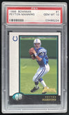 1998 Bowman #1 Peyton Manning RC PSA 10