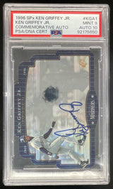 1996 SPx Inserts #KGA1 Ken Griffey Jr. Auto PSA 9