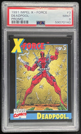 1991 Impel X-Force Promo #3 Deadpool PSA 9
