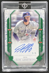 2024 Transcendent Collection Showcase Emerald Pete Crow-Armstrong RC Auto /5