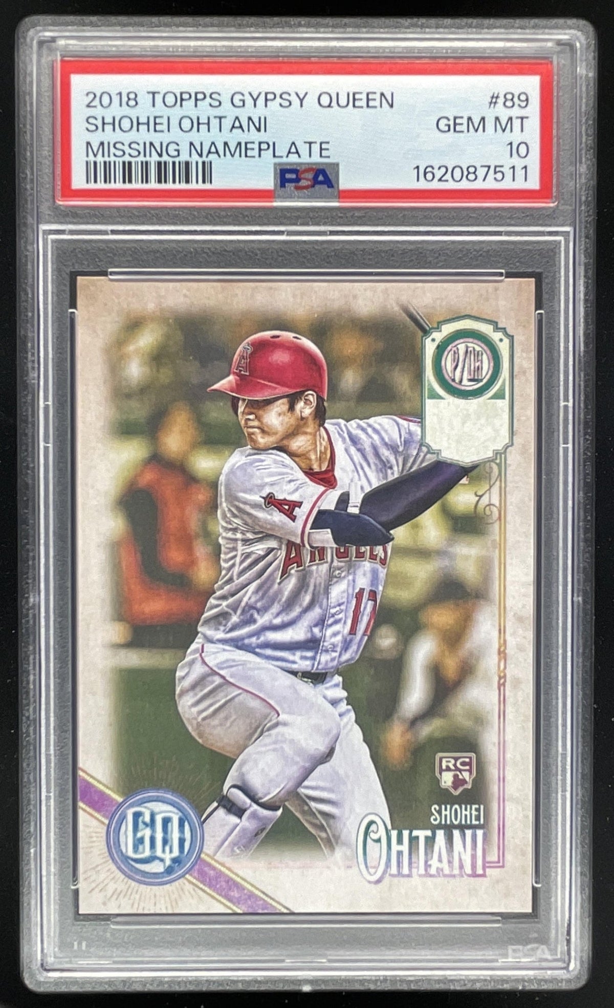 2018 Topps Gypsy Queen #89 Shohei Ohtani RC PSA 10