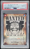 2025 One Piece Carrying On His Will Special Card #OP09-118 Gol D. Roger PSA 10