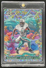 2021 Panini Donruss Optic Downtown! SSP #DT-37 Jaylen Waddle RC